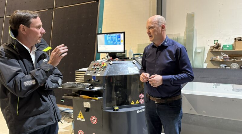 CEO-Club besucht Krenger Glas, spannende Diskussionen entstehen