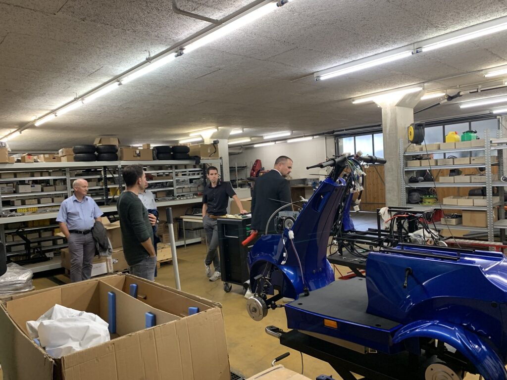 CEO Club Exkursion bei Steck Automobile AG und Produktion Steck Mobil im Emmental