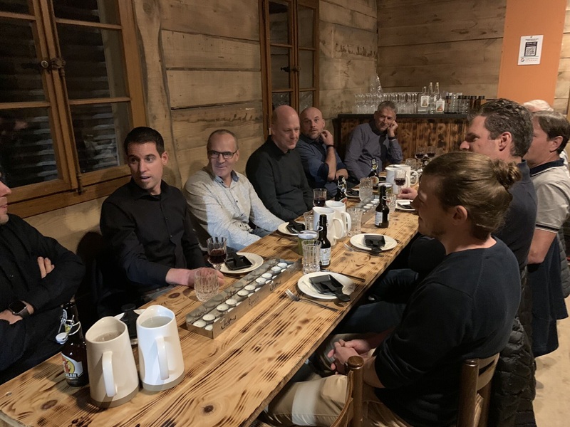 Networking vom CEO-Club am Herbstanlass im Emmental