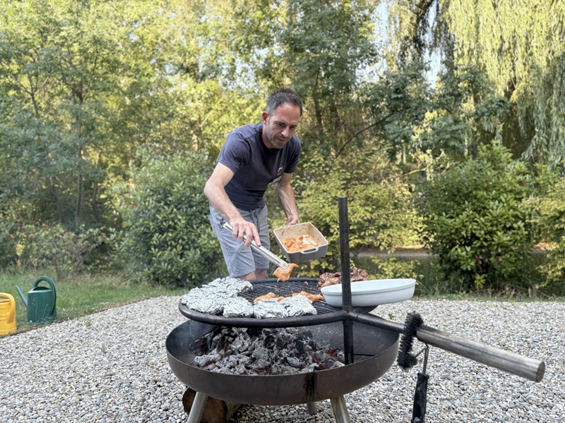 Chris im Element am Sommerevent 2026 des CEO-Club, KMU-Netzwerk-Schweiz